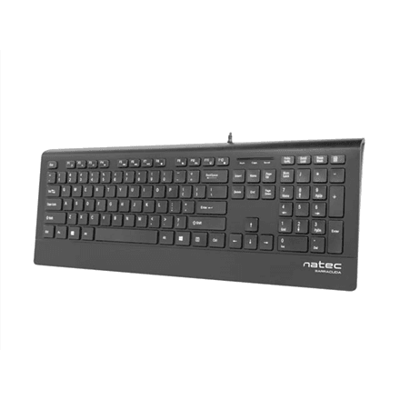 Natec Barracuda klaviatuur US layout, juhtmega