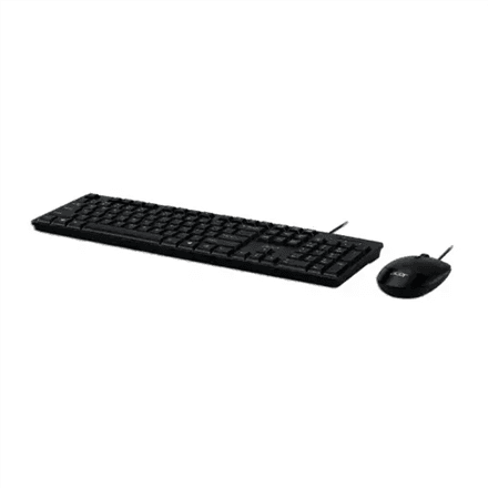 Acer AAK400 juhtmega klaviatuur ja hiir must