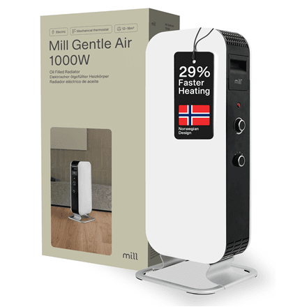 Mill AB-H1000MEC масляный радиатор 1000W белый