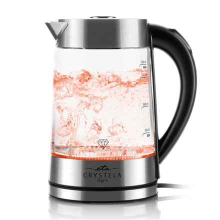 ETA CRYSTELA DIGI II 2200W Glass Electric Kettle