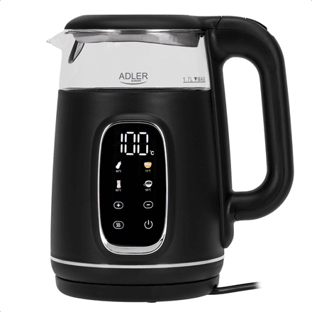 Adler AD 1305 veekeetja 2200W 1,7L LED-ekraaniga