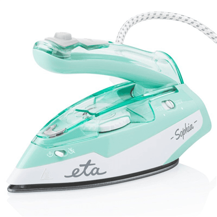 ETA Sophia 1100W Steam Travel Iron Green/White