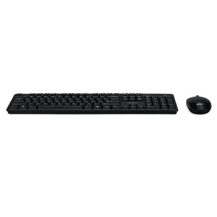Acer AAK410 juhtmeta klaviatuur ja hiir, must