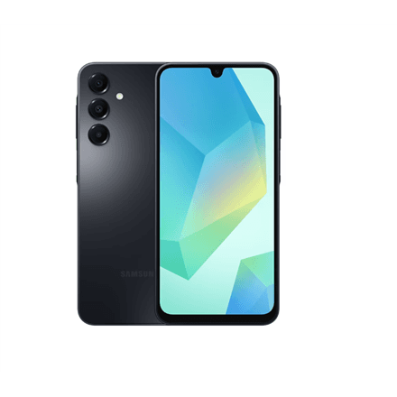 Samsung Galaxy | A16 (A165) | Black | 6.7 " | Super AMOLED | 1080 x 2340 pixels | Mediatek | Helio G99 | Internal RAM 4 GB | 128 GB | microSDXC | Dual SIM | 4G | Main camera resolution 50+5+2 MP | Secondary camera resolution 13 MP | Android | 14 | 5000 mAh