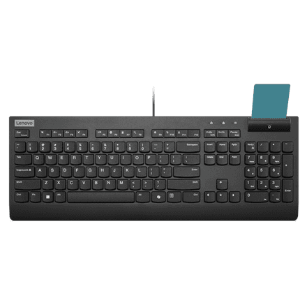 Lenovo Smartcard II must klaviatuur, USB, eesti paigutus