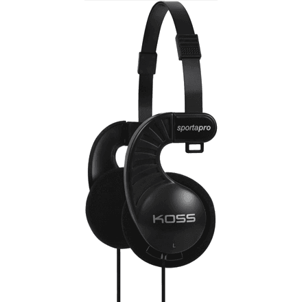Koss SPORTA PRO wired on-ear headphones black