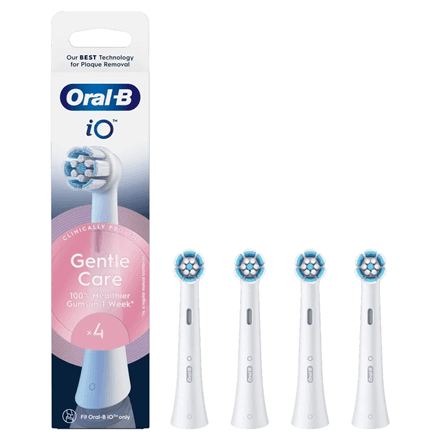 Oral-B iO Gentle Care replacement heads 4-pack
