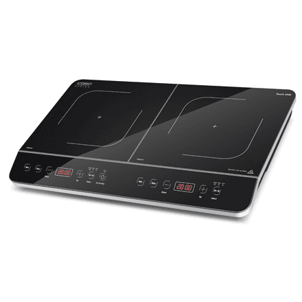 Caso Touch 3500 induction hob, two zones, 3500 W, timer