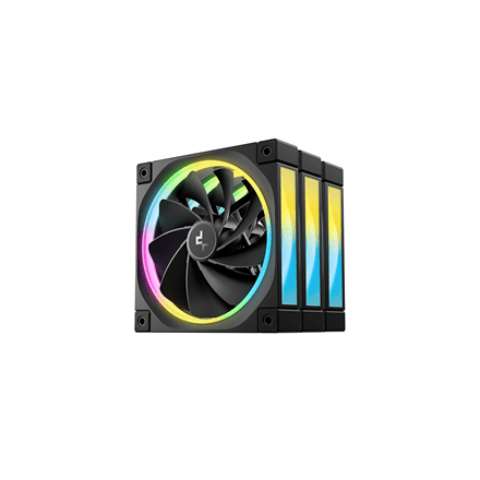 Deepcool FL12R case fans 120 mm, 3-pack, black
