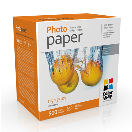 Photo Paper | PG2605004R | Glossy | White | 260 g/m² | 10 x 15 cm