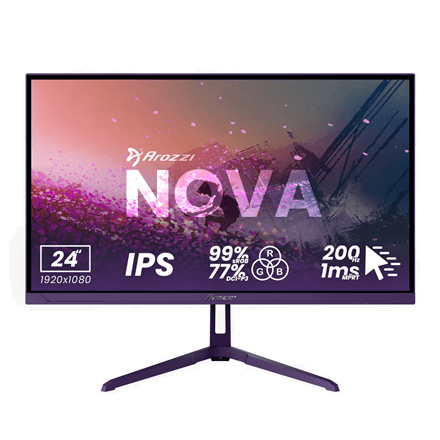 Arozzi Nova 24" IPS 200 Hz монитор FHD