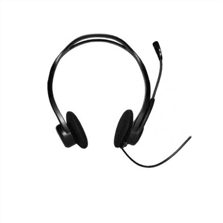 Logitech PC 960 USB черные наушники с микрофоном