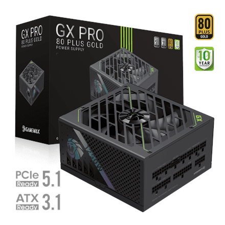 Gamemax GX PRO 1250G 1250W Gold Full Modular PSU