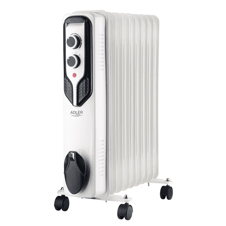 Adler AD 7816 õliradiaator 2000W valge