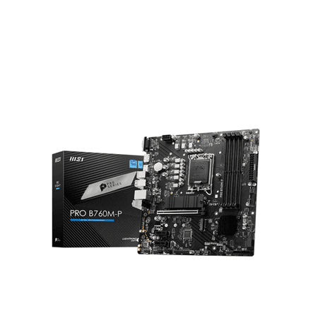 Материнская плата MSI PRO B760M-P, LGA1700, Micro ATX, DDR5