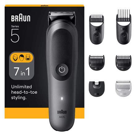 Braun AIO5520 7-in-1 триммер для волос беспроводной