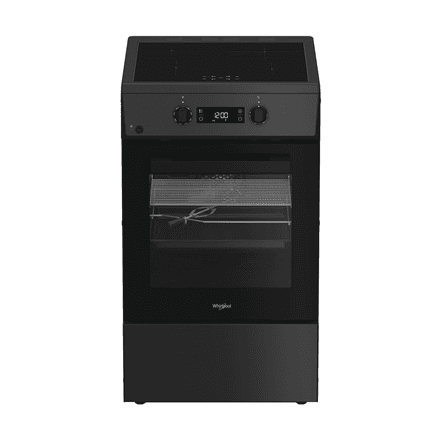 Whirlpool Cooker | W5I8LCSTA | Hob type Induction | Oven type Electric | Anthracite | Width 50 cm | Depth 60 cm | Energy efficiency class A | 60 L