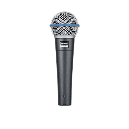 Shure BETA 58A vocal microphone, 50-16 000 Hz, dark grey