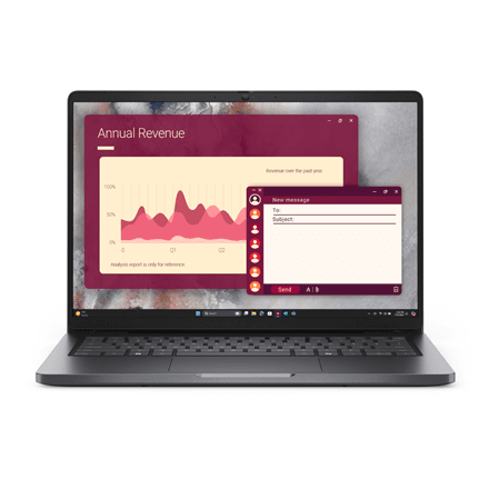 Dell Pro 14 AMD Ryzen AI 7 PRO sülearvuti, FHD+ IPS
