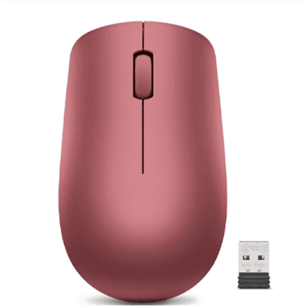 Lenovo 530 juhtmeta hiir, 2.4 GHz, punane