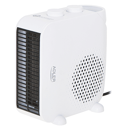 Adler AD 7725w soojapuhur 2000 W, 2 võimsusastet, termostaat, valge