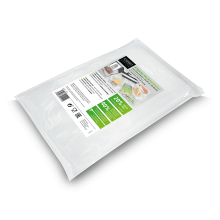 Caso 01121 structured vacuum bags, 20 x 30 cm, 60 pcs