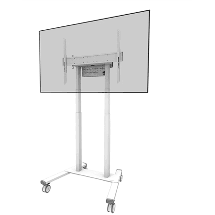 Мобильная стойка для ТВ Neomounts FL55-875WH1 55–100", до 110 кг, белая