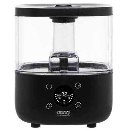 Camry CR 7973 humidifier, 5 L, hygrometer and LED display, black