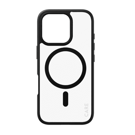 CARE Flagship MagSafe ümbris iPhone 16 Prole, must, kood 1358