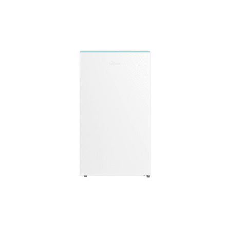 Midea MDRD143FGE01 Refrigerator, E, Freestanding, Larder, Height 86 cm, Fridge net 93L, White