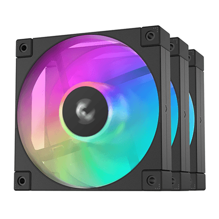 Deepcool FD12 ARGB korpuse ventilaator 120 mm, 3 tk, must