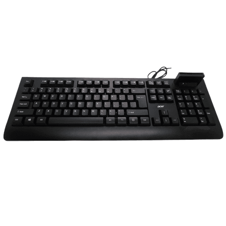 Acer AKW320 juhtmega klaviatuur, Smart Card Reader
