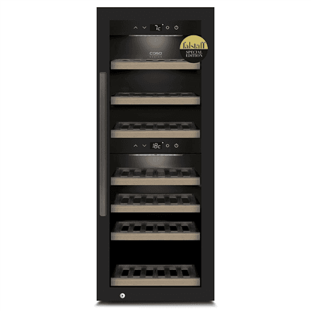 Винный шкаф Caso WineExclusive 38, 38 бутылок, компрессор, чёрный