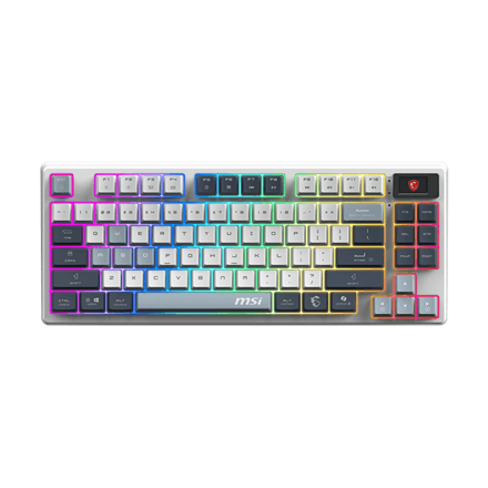 MSI FORGE GK600 TKL WIRELESS SKY mehaaniline klaviatuur