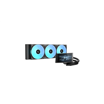 Deepcool LT360 Vision ARGB liquid cooler 360 mm, black