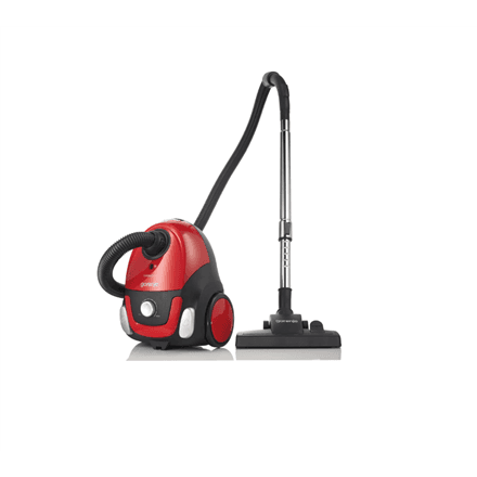 Gorenje VCEB11CXRII tolmuimeja kotiga, 800 W, 2 L, HEPA-filter, punane