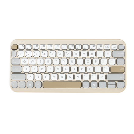 Asus Marshmallow KW100 juhtmevaba klaviatuur, 75% disain