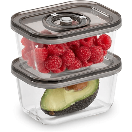 Caso VacuBoxx Eco-Duo S Glass Vacuum Container 0.5L