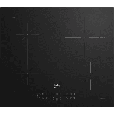BEKO HII64200SFMT 4-zone induction hob, black