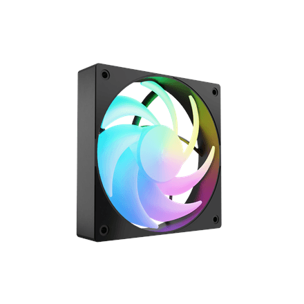 Fury Sai S12 ARGB PWM korpuse ventilaator 120 mm, must