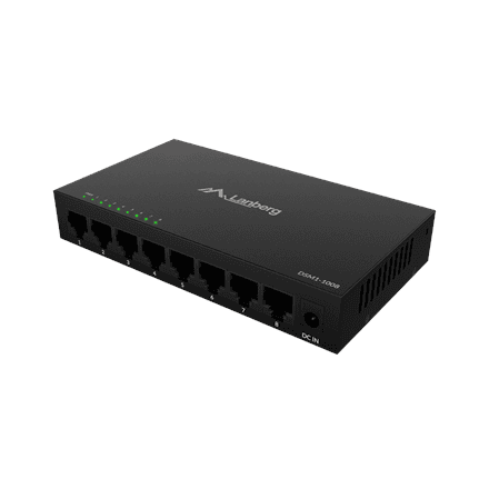 Lanberg DSM1-1008 8-portine võrgumuundur Gigabit