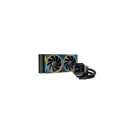Deepcool LM240 vedelikjahuti (AIO) 240 mm, must, Intel ja AMD