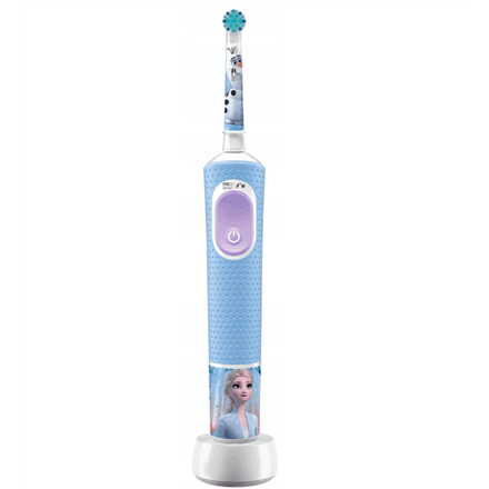 Детская электрическая зубная щётка Oral-B Vitality PRO Kids Frozen, синяя