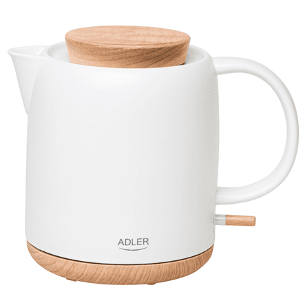 Adler AD 1304 Electric Kettle 1.2 kW Ceramic White