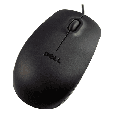 Dell MS116 RTL Box Wired Optical Mouse Black