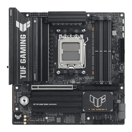 Asus TUF GAMING B850M-PLUS WIFI7 emaplaat, AM5, DDR5