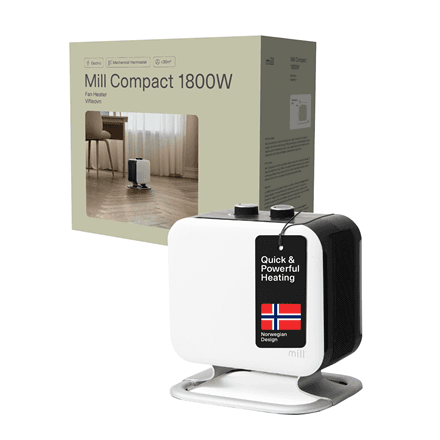 Mill CUS1800MECWA soojapuhur 1800W, valge
