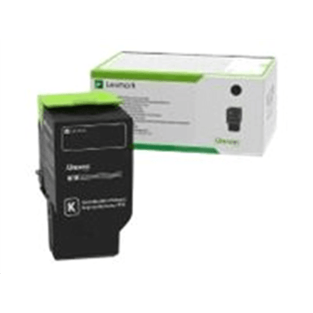 Lexmark 78C2XKE tooner, must, 8500 lehte, CS- ja CX-seeriale