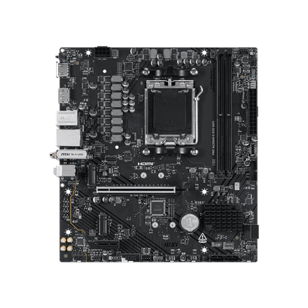Материнская плата MSI PRO A620M-G EVO WIFI, AM5, DDR5