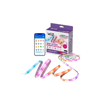 Philips Smart Smart WiFi RGBIC LED strip, 10m | 17.9 W | RGB
